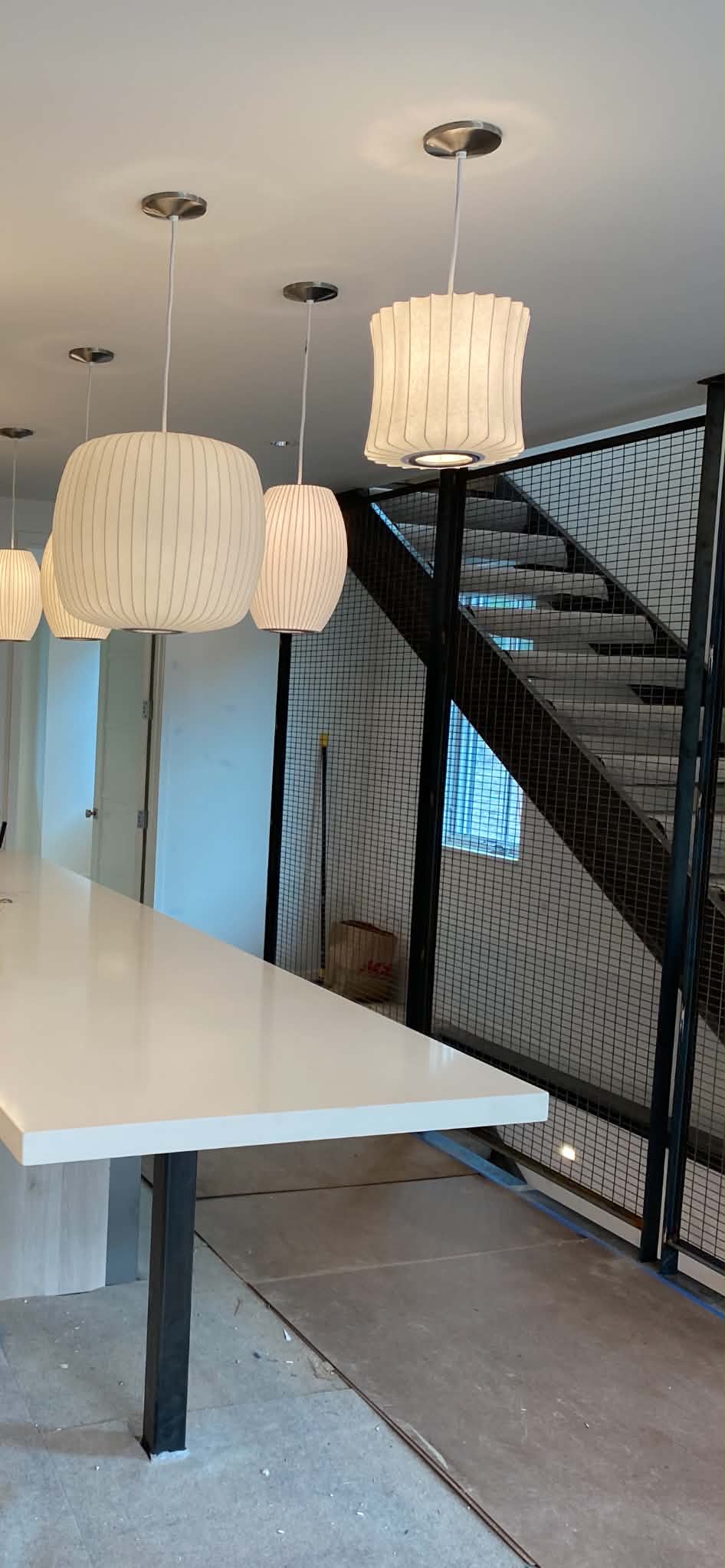 Steel Mesh Partition by Montrose Metal Works